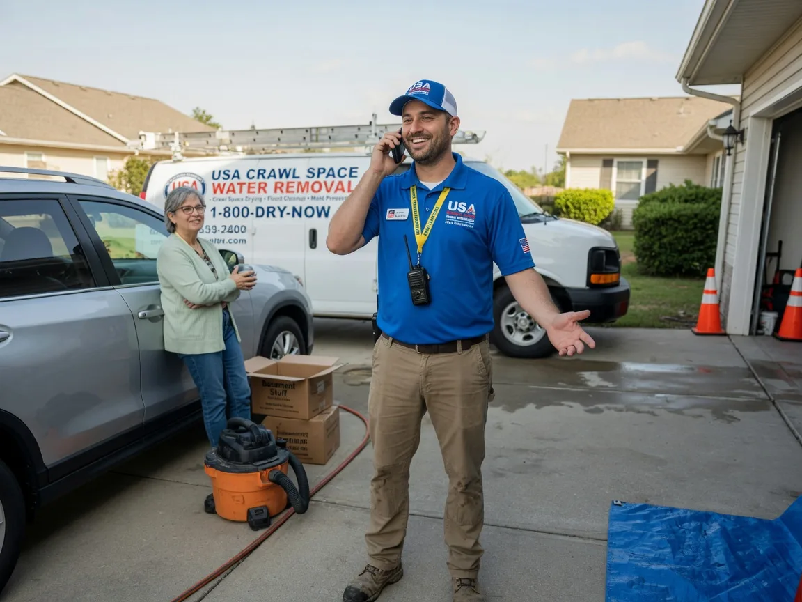 Crawl Space Water Removal New Harmony, IN FAQs